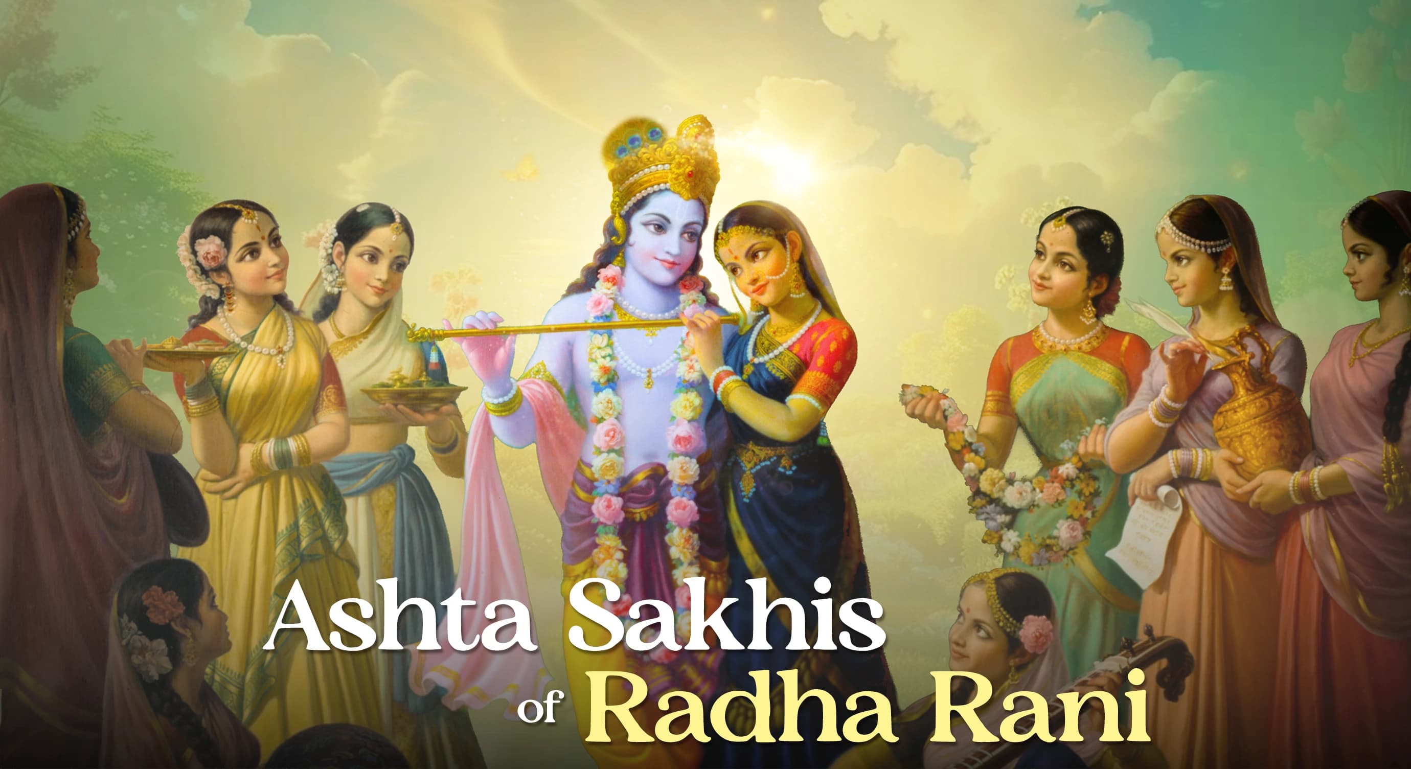Ashta Sakhis of Radha Rani